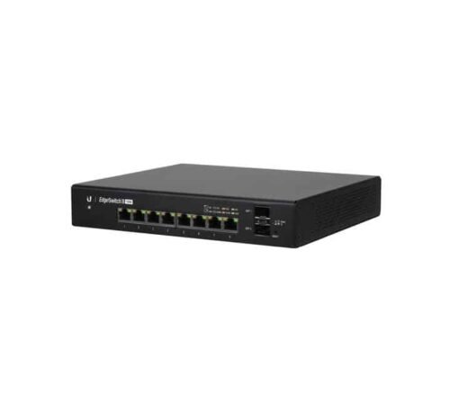 Ubiquiti EdgeSwitch 8 150W | ES-8-150W - Fully Managed PoE+ Gigabit Switch with SFP Ports