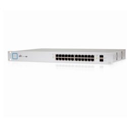 Ubiquiti US-24-250W 24-Port PoE+ Gigabit Switch with 2 SFP Ports, 250W PoE Power