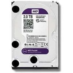 Western Digital WD Purple 2TB Surveillance Hard Disk Drive – 5400 RPM