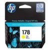 HP 178 Yellow Original Ink Cartridge (CB320HE)