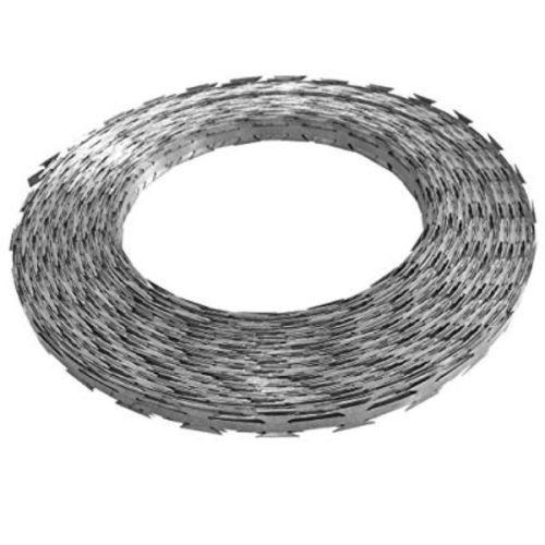 450mm coil concertina razor wire razor blade barbed wire