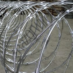 Double Galvanized Razor wire 730mm