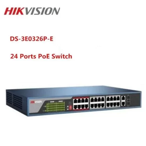 Hikvision DS-3E0326P-E 24 ports 100Mbps