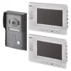 RL-SD7NW2 Video Door Phone Home Intercom System with 2 Color Monitors