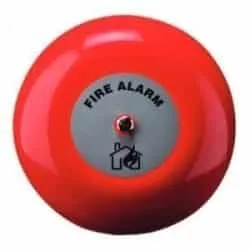 Red Fire Alarm Bell