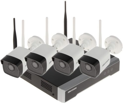 Buy Hikvision NK42W0-1T(WD) 4 Channel HD Wi-Fi NVR 2MP Bullet CCTV Kit