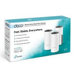 Deco uses a system of units to achieve seamless whole-home Wi-Fi coverage — eliminate weak signal areas once and for all! With advanced Deco Mesh Technology, units work together to form a unified network with a single network name. Devices automatically switch between Decos as you move through your home for the fastest possible speeds. A Deco M4 three-pack delivers Wi-Fi to an area of up to 5,500 square feet (US version). And if that’s not enough, simply add more Decos to the network anytime to increase coverage. Deco M4 provides fast and stable connections with speeds of up to 1167 Mbps and works with major internet service provider (ISP) and modem. Deco can handle traffic from even the busiest of networks, providing lag-free connections for up to 100 devices. Parental Controls limits online time and block inappropriate websites according to unique profiles created for each family member. Setup is easier than ever with the Deco app there to walk you through every step.