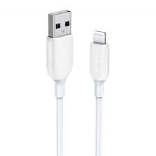 Anker PowerLine III 3ft USB Cable with Lightning Connector – Apple MFi Certified – A8812 – White