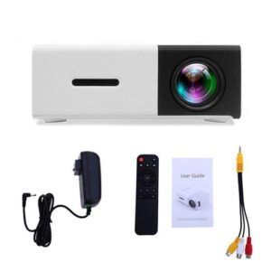 LED Projector Full HD 1080P Supported, Portable Mini Projector