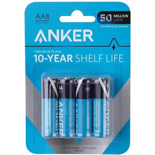 [8-PACK] Anker Alkaline AA Long-Lasting Leak-Proof Batteries – B1810H13