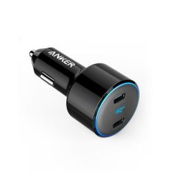 Anker PowerDrive+ III Duo – 2-Port High-Speed USB-C Car Charger – A2725 – Black