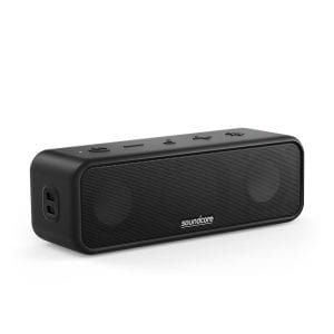Anker Soundcore 3 – 16W IPX7 Waterproof Bluetooth Speaker – A3117 – Black