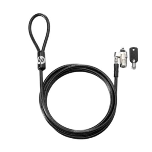 HP Keyed Cable Lock 10mm Black – T1A62AA