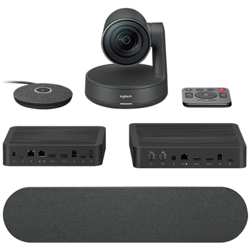 Logitech Rally Ultra-HD Conference Cam – BLACK – USB (960-001240)