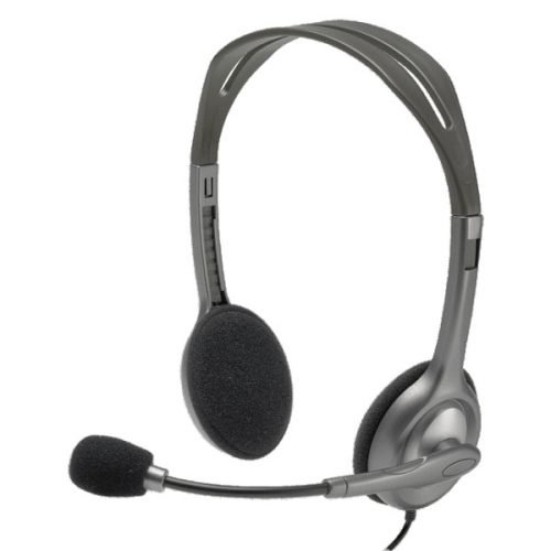 Logitech Stereo Headset H110 – Grey (3.5 MM JACK) – 981-000271