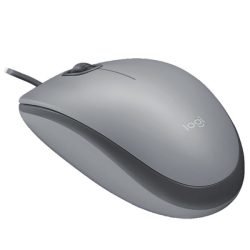 Logitech USB Silent Mouse M110 – Mid Grey – 910-005490