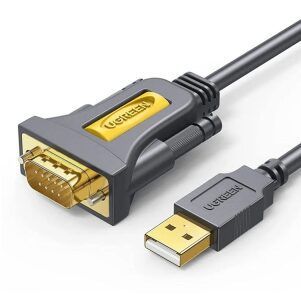 UGREEN USB-A 2.0 to DB9 RS-232 Male Adapter Cable 1.5m – UG-20211