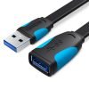 Vention Flat USB 3.0 Extension Cable – 3Meter – VEN-VAS-A13-B300