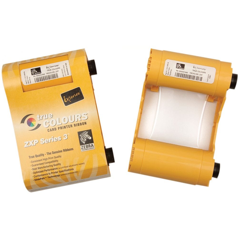 Buy Zebra 800033 840 Color ZXP3 Printer Ribbon YMCKO Rapidtech