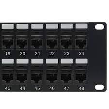 48 Port Patch Panels CAT 5e/6a