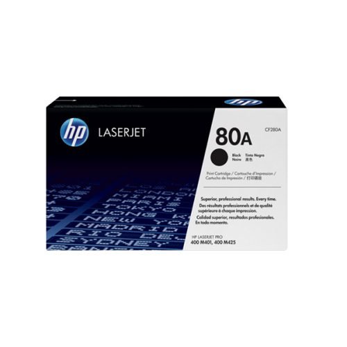 HP 80A (CF280A) Black Original LaserJet Toner Cartridge