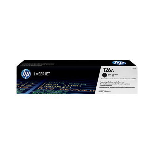 HP 126A Black (CE310A) Original LaserJet Toner Cartridge