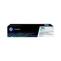 HP 126A Cyan (CE311A) Original LaserJet Toner Cartridge