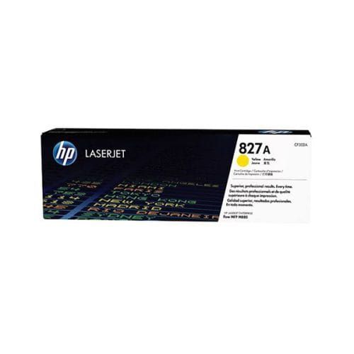 HP 827A Yellow (CF302A) Original LaserJet Toner Cartridge