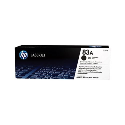 HP 83A Black (CF283A) Original LaserJet Toner Cartridge