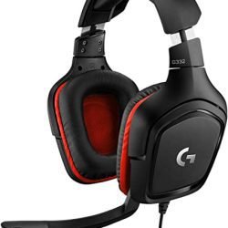 Logitech G332 Wired Gaming Headset, Rotating Leatherette Ear Cups, 3.5 mm Audio Jack, Flip-to-Mute Mic, Lightweight for PC,Xbox One,Xbox Series X|S,PS5,PS4,Nintendo Switch, Black