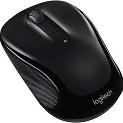 Logitech M325 Wireless Mouse for Web Scrolling - Black