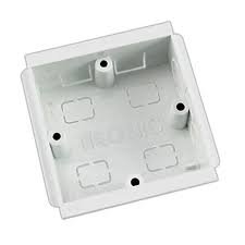 Tronic Compartment PVC Trunking Single Box 100mmx50mm