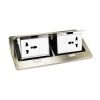 Floor Socket 2G Universal + RJ45 Data