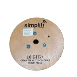 Simplifi Cat 6A Outdoor Shielded Ethernet Cable – 305M