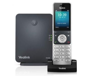 Yealink W60P Cordless DECT IP Phone and Base Station