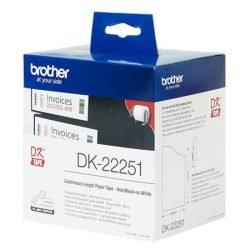 Brother DK-22251 62mm Continuous Paper Label Roll