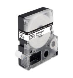 Epson LC-4TBN9 Black on Clear Tape