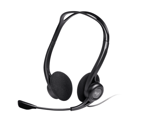 Logitech H960 Office USB Headset with Noise-Canceling Mic (981-000100)