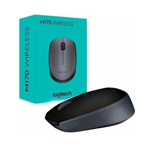 Logitech Wireless Mouse M170 – Grey – 910-004642