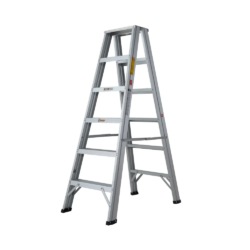 Aluminium Double-Sided A Shape Ladder 6 Steps (IDSL6)