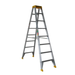 Aluminium Double Sided A Shape Ladder 8 Steps (IDSL8)