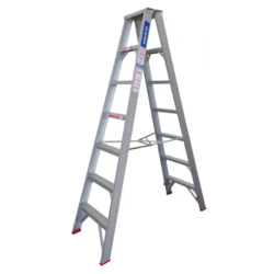 Aluminium Double-Sided A Shape Ladder 9 Steps (IDSL9)