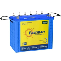 Eastman 12 Volt 220AH Deep Cycle Tubular Solar Battery (EM220)