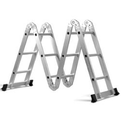 Fundi 4 X 5 Aluminum Folding Ladder FFL45