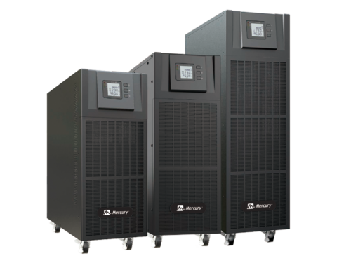 Mercury MDC3310s Online Ups, 1.0pf, 10KVA10KW, 33 Phase, ±120vdc (209ah12v Battery), InputOutputBattery Terminal, With USBRs232Rs485 Communication Interface