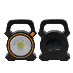 Solar Charge Portable Led Flood Work Light Flashlight