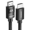 Ugreen HD-119 4K HDMI 2.0 Cable 60Hz Ultra HD 3D High Speed Braided with Ethernet 1M HDMI Cable (UG-30999)