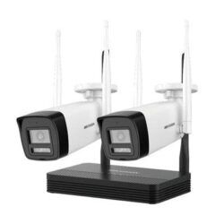 Hikvision NKS422W03H Wi-Fi NVS Kit with PT Dome Camera