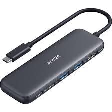 Anker 332 USB-C Hub (5-in-1, 100W) – A8355H11 – Black