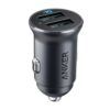 Anker PowerDrive 2 Alloy 24W Car Charger – A2727H12 (Black)